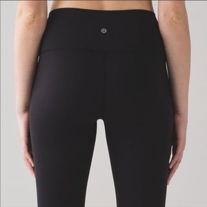 Lululemon Full Length Black WunderUnder Leggings
